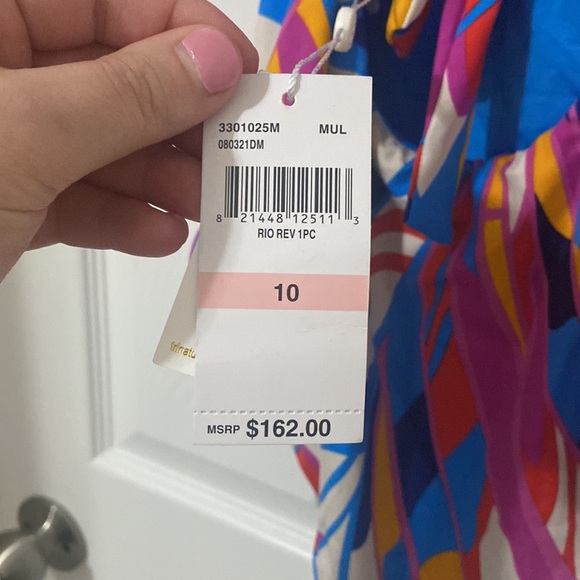 NWT Trina Turk Rio Reversible Swimsuit - Picture 8 of 10